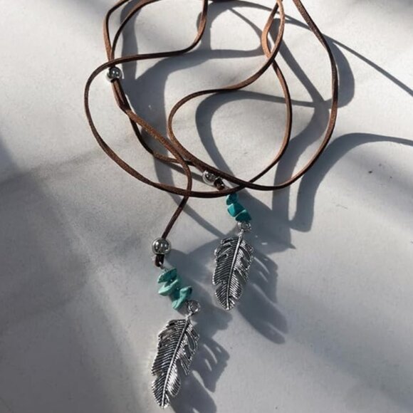 Free People Western Southwestern Style Necklace - Picture 3 of 4